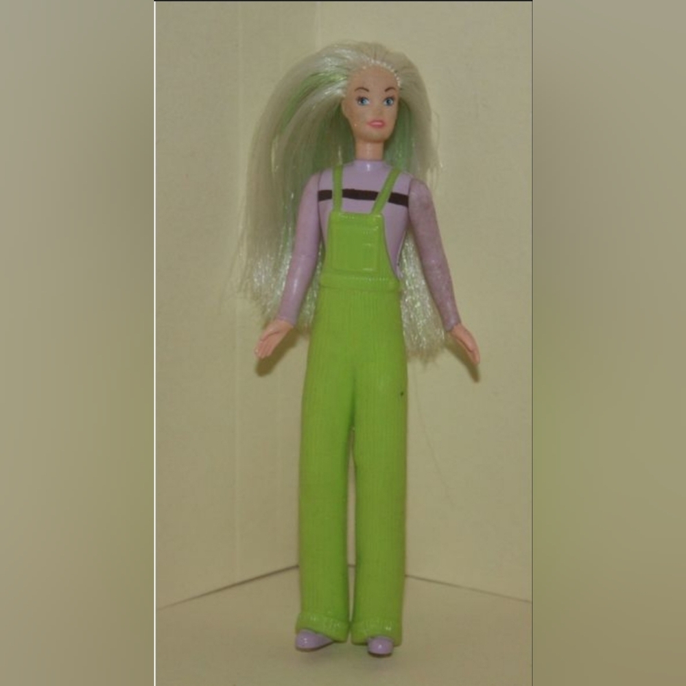 1998 Barbie Teen Skipper Figurine w/ Base Made for McDonald's Happy Meal Toy #1